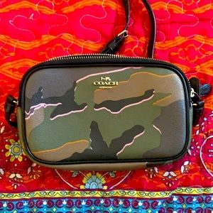 Coach camo purse